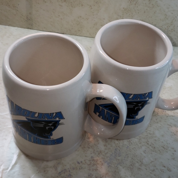Carolina Panthers mugs 20 ounces x 2 - Picture 6 of 6